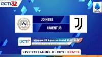 Link Live Streaming Gratis Serie A Udinese vs Juventus, Tayang Malam Ini